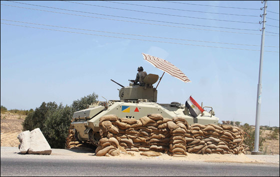 صورة رقم 4 - مصر: عناصر جهادية فلسطينية من غزة تقف وراء مجزرة سيناء صورة رقم 4 - مصر: عناصر جهادية فلسطينية من غزة تقف وراء مجزرة سيناء