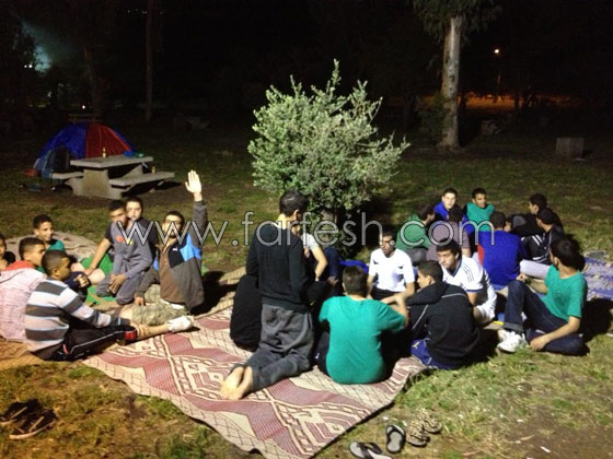 صورة رقم 2 - فتية دار الأرقم سخنين في رحلة مبيت إلى الشمال صورة رقم 2 - فتية دار الأرقم سخنين في رحلة مبيت إلى الشمال