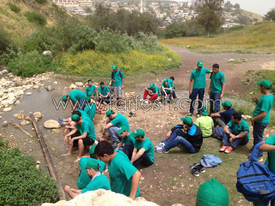 صورة رقم 3 - فتية دار الأرقم سخنين في رحلة مبيت إلى الشمال صورة رقم 3 - فتية دار الأرقم سخنين في رحلة مبيت إلى الشمال