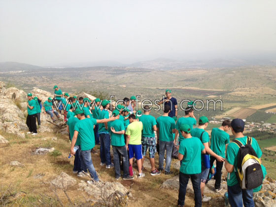 صورة رقم 7 - فتية دار الأرقم سخنين في رحلة مبيت إلى الشمال صورة رقم 7 - فتية دار الأرقم سخنين في رحلة مبيت إلى الشمال