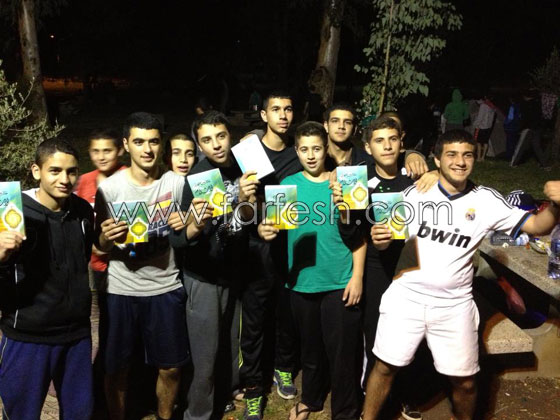 صورة رقم 12 - فتية دار الأرقم سخنين في رحلة مبيت إلى الشمال صورة رقم 12 - فتية دار الأرقم سخنين في رحلة مبيت إلى الشمال