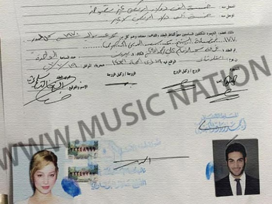 صورة رقم 3 - تامر حسني: وثيقة زواج بوسيل مزورة واقسم بالله لن أترك حقي صورة رقم 3 - تامر حسني: وثيقة زواج بوسيل مزورة واقسم بالله لن أترك حقي