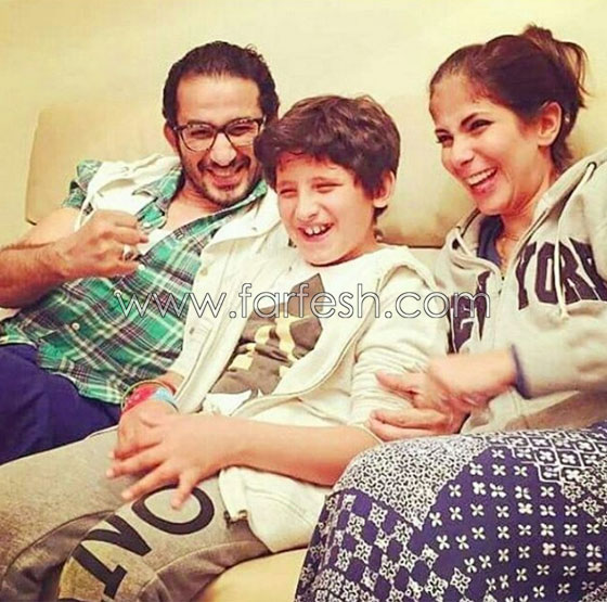 صورة نادرة من زفاف أحمد حلمي ومنى زكي بعد أن م ز قت
