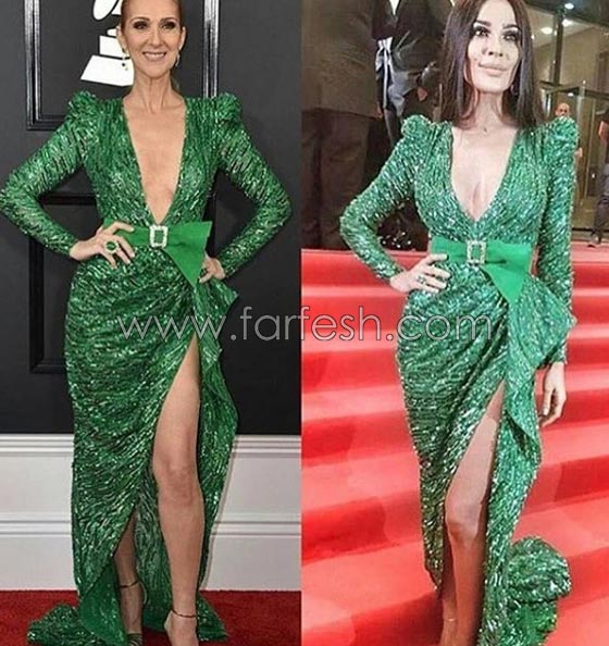 فراق خالي من التوتر، نادين، فستان أخضر، تناظري، من تطوير com