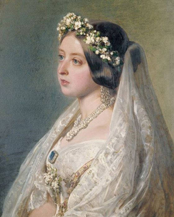 Queen Victoria Wedding Veil