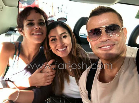 Farfeshplus فرفش بلس موعد زفاف عمرو دياب ودينا الشربيني ونور تنشر صورتها مع عروس والدها