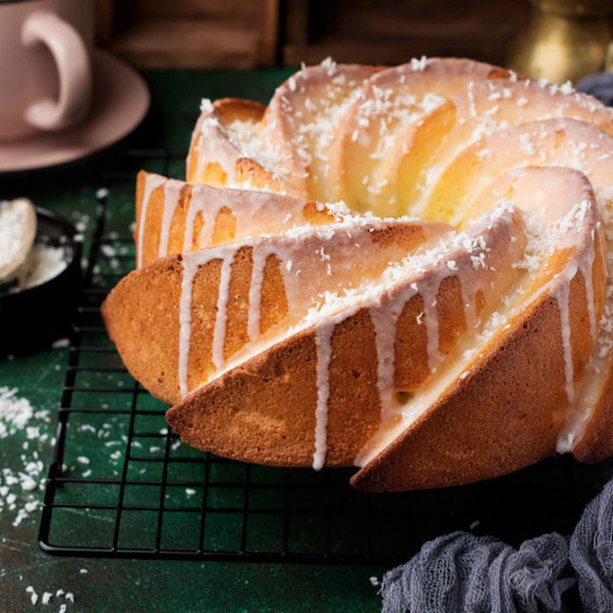 وصفة تحضير كيك جوز الهند بالجبن الكريمي صورة رقم 2