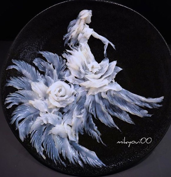 فن من نوع آخر.. صور لوحات مدهشة من الوجبات البحرية صورة رقم 18