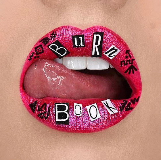 صور: فنانة مكياج تستخدم شفتيها كلوحة رسم فتحولهم لأجمل وأروع اللوحات صورة رقم 1