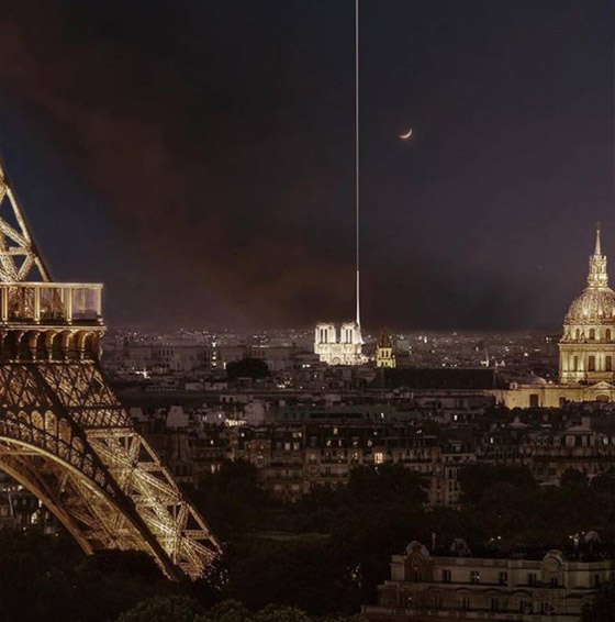 بالصور: تصاميم هندسية مبتكرة مقترحة لترميم سقف كاتدرائية نوتردام صورة رقم 5 بالصور: تصاميم هندسية مبتكرة مقترحة لترميم سقف كاتدرائية نوتردام صورة رقم 5