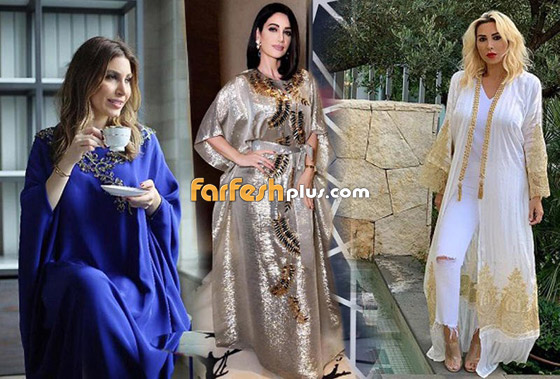 رمضان 2019: جلابيات من وحي اطلالة النجمات العربيات صورة رقم 9