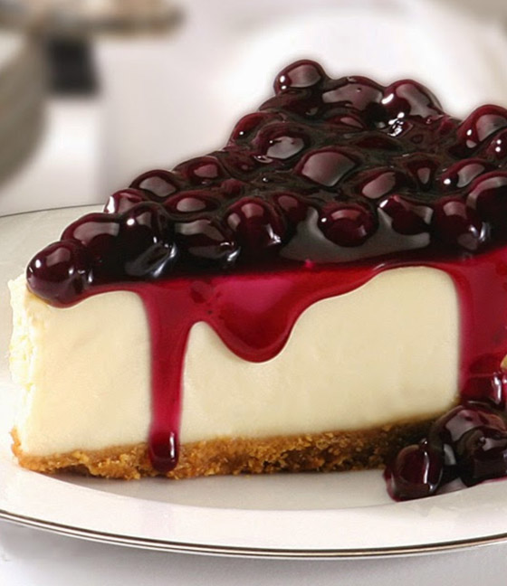 طريقة تحضير تشيز كيك البلوبري بدون فرن لأطيب وأشهى الحلويات الباردة صورة رقم 9