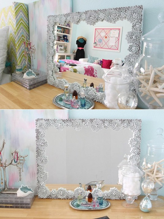 بالصور: أفكار لتزيين مرايا المنزل بطريقة جميلة  صورة رقم 5