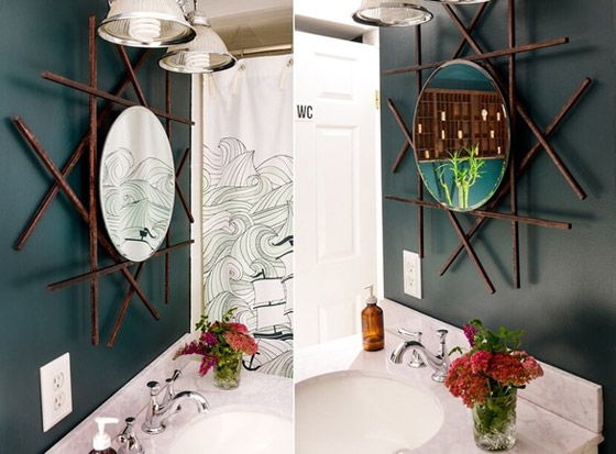 بالصور: أفكار لتزيين مرايا المنزل بطريقة جميلة  صورة رقم 9