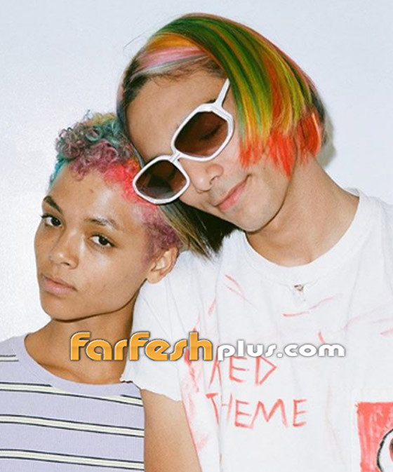 صبغات شعر بألوان لا تخطر على البال على يد مصفف شعر المشاهير صورة رقم 14