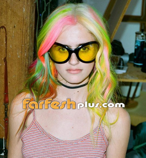 صبغات شعر بألوان لا تخطر على البال على يد مصفف شعر المشاهير صورة رقم 16