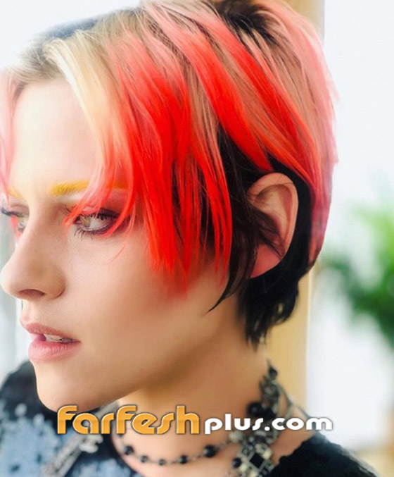 صبغات شعر بألوان لا تخطر على البال على يد مصفف شعر المشاهير صورة رقم 17