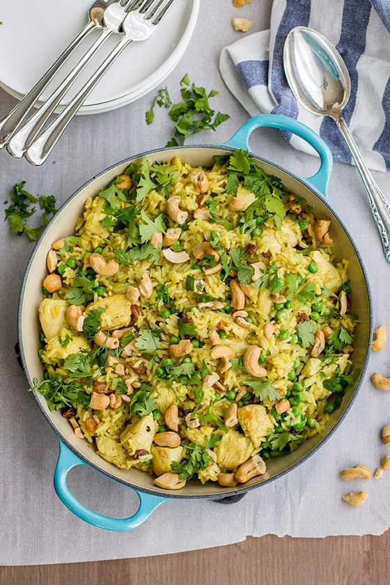 وجبة مميزة من مطبخ فرفش: الأرز الهندي بالدجاج والكاري والكاجو  صورة رقم 1