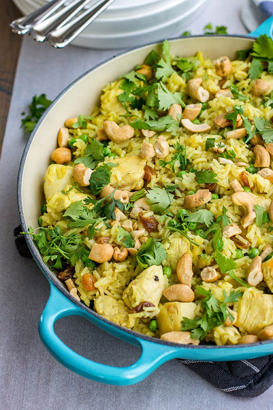 وجبة مميزة من مطبخ فرفش: الأرز الهندي بالدجاج والكاري والكاجو  صورة رقم 2