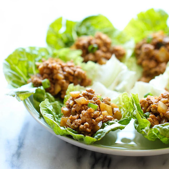 طريقة تحضير لفائف الخس بالدجاج السهلة والسريعة للرجيم صورة رقم 8