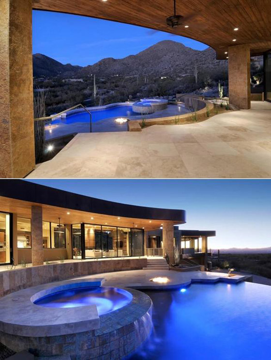 بالصور: 8 أفكار لحوض استحمام خارجي في أجواء ساحرة صورة رقم 4