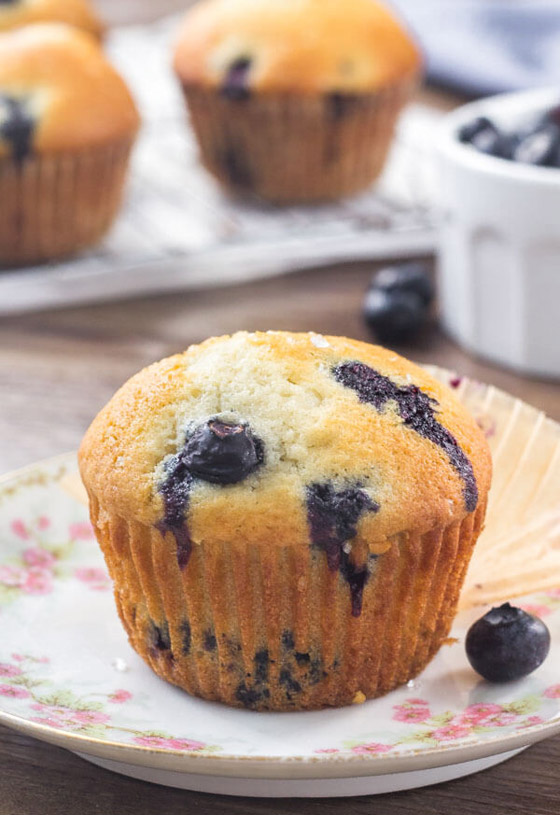 طريقة تحضير مافن البلوبيري الصحي الشهي والسهل صورة رقم 5