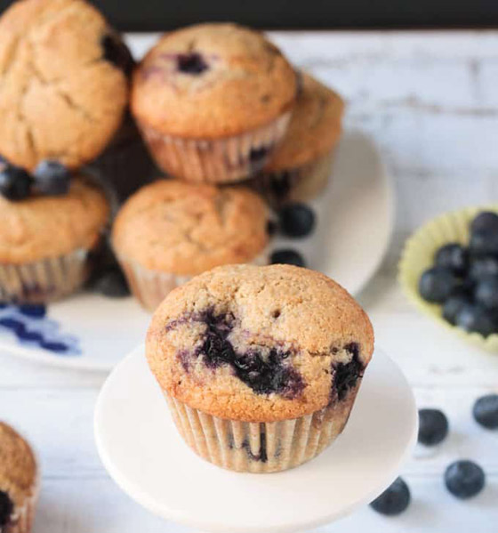 طريقة تحضير مافن البلوبيري الصحي الشهي والسهل صورة رقم 6