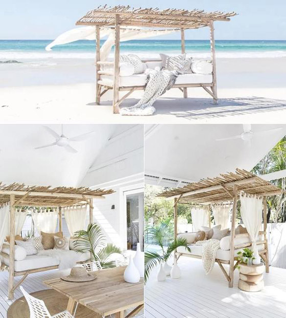 9 تصاميم مدهشة لمفروشات خارجية للمنزل صورة رقم 6