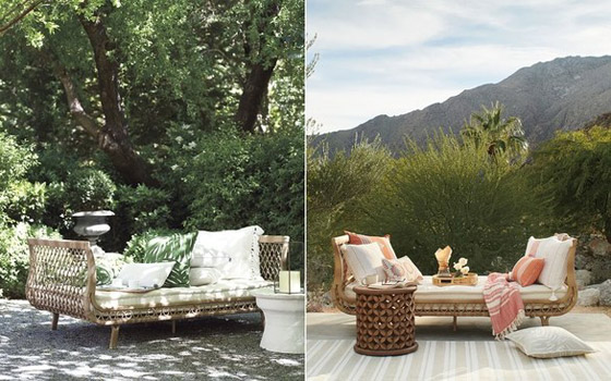 9 تصاميم مدهشة لمفروشات خارجية للمنزل صورة رقم 7