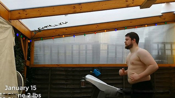 بالفيديو: رجل يكشف عن سر فقدانه 27 كيلوغراما خلال 8 أشهر فقط! صورة رقم 1