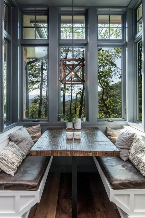 10 أفكار لزوايا عصرية لتناول الفطور صورة رقم 3