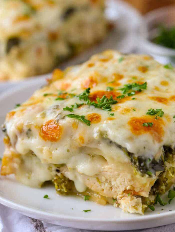 طريقة تحضير لازانيا صحية بالبروكلي الشهية والسهلة صورة رقم 6