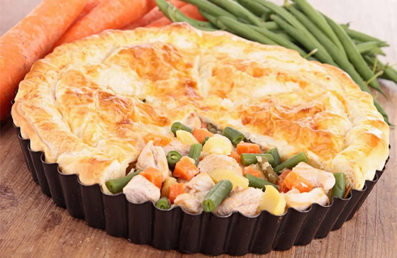 طريقة تحضير فطيرة الدجاج بالخضار الشهية والمغذية صورة رقم 16 طريقة تحضير فطيرة الدجاج بالخضار الشهية والمغذية صورة رقم 16