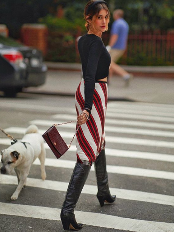 أجمل الأزياء والإطلالات الخريفية من وحي الفاشينيستات 2019 صورة رقم 3