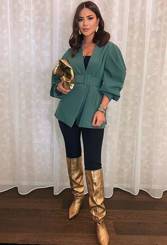 أجمل الأزياء والإطلالات الخريفية من وحي الفاشينيستات 2019 صورة رقم 12