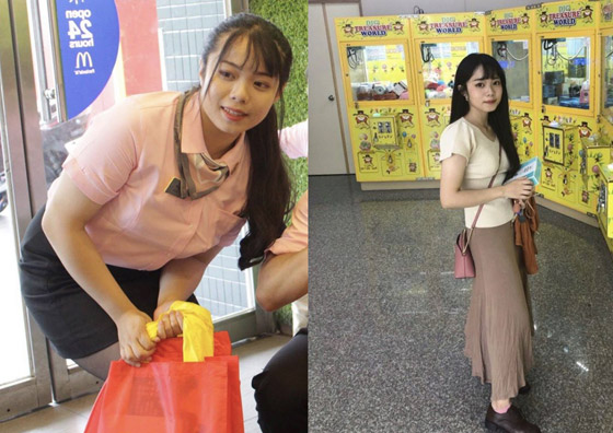 شابة تخسر 15 كغم عن طريق تناول الوجبات السريعة فقط! صور صورة رقم 1 شابة تخسر 15 كغم عن طريق تناول الوجبات السريعة فقط! صور صورة رقم 1