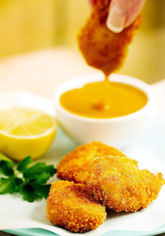  دجاج مقلي بجوز الهند مع صوص الخردل بالعسل صورة رقم 9