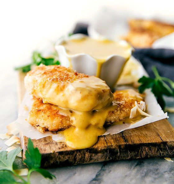  دجاج مقلي بجوز الهند مع صوص الخردل بالعسل صورة رقم 2