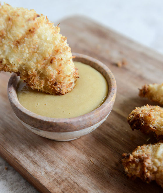  دجاج مقلي بجوز الهند مع صوص الخردل بالعسل صورة رقم 12