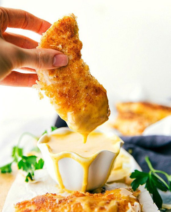  دجاج مقلي بجوز الهند مع صوص الخردل بالعسل صورة رقم 3