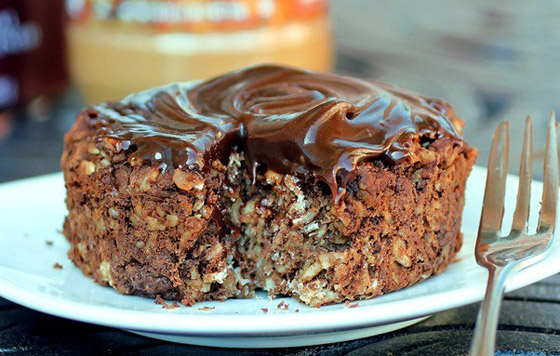 طريقة تحضير كيكة الشوكولاتة بالشوفان صورة رقم 3