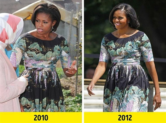 نجمات وأميرات ظهرن بنفس الفستان القديم، إحداهن بعد 30 عاما! صورة رقم 9 نجمات وأميرات ظهرن بنفس الفستان القديم، إحداهن بعد 30 عاما! صورة رقم 9