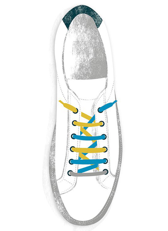 لا تستهن بتأثيره.. كيف تربط خيوط حذائك بطريقة تزيدك أناقة وتميزا؟ صورة رقم 4 لا تستهن بتأثيره.. كيف تربط خيوط حذائك بطريقة تزيدك أناقة وتميزا؟ صورة رقم 4