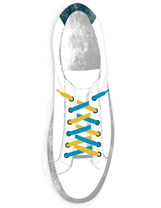 لا تستهن بتأثيره.. كيف تربط خيوط حذائك بطريقة تزيدك أناقة وتميزا؟ صورة رقم 5 لا تستهن بتأثيره.. كيف تربط خيوط حذائك بطريقة تزيدك أناقة وتميزا؟ صورة رقم 5