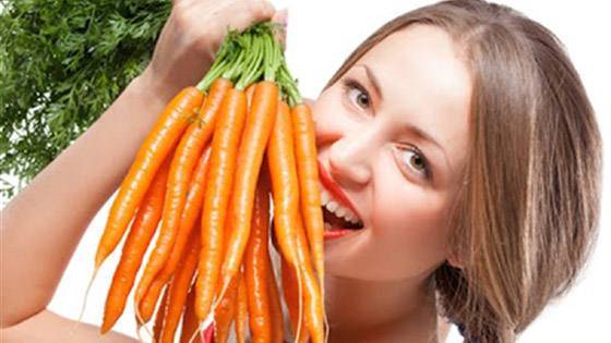 الخس والجزر يحتويان على مادة 