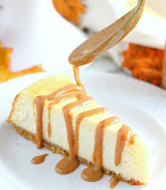 طريقة تحضير تشيز كيك بصلصة الكراميل بطعمه المميز صورة رقم 10