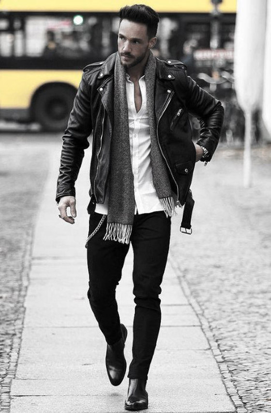 ليس للنساء فقط: أزياء جلد رجالي تتصدر الموضة.. اختر ما يعجبك صورة رقم 11 ليس للنساء فقط: أزياء جلد رجالي تتصدر الموضة.. اختر ما يعجبك صورة رقم 11
