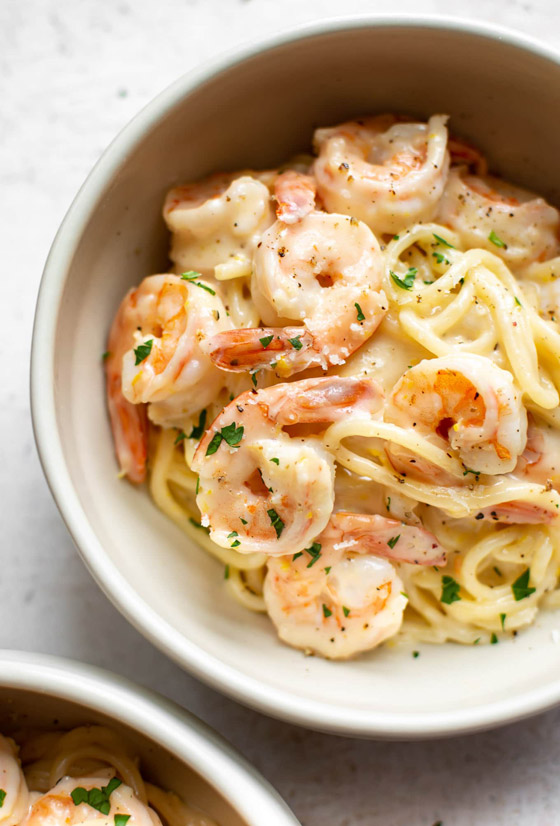 إليكم طريقة تحضير المكرونة بالجمبري بطعم لذيذ ومميز صورة رقم 5