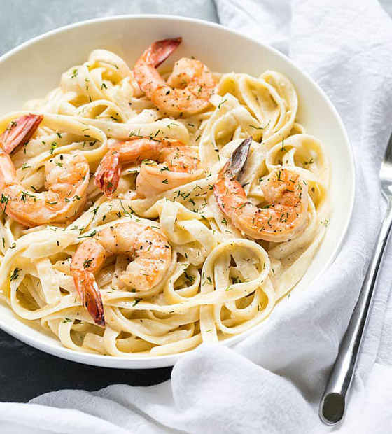 إليكم طريقة تحضير المكرونة بالجمبري بطعم لذيذ ومميز صورة رقم 9