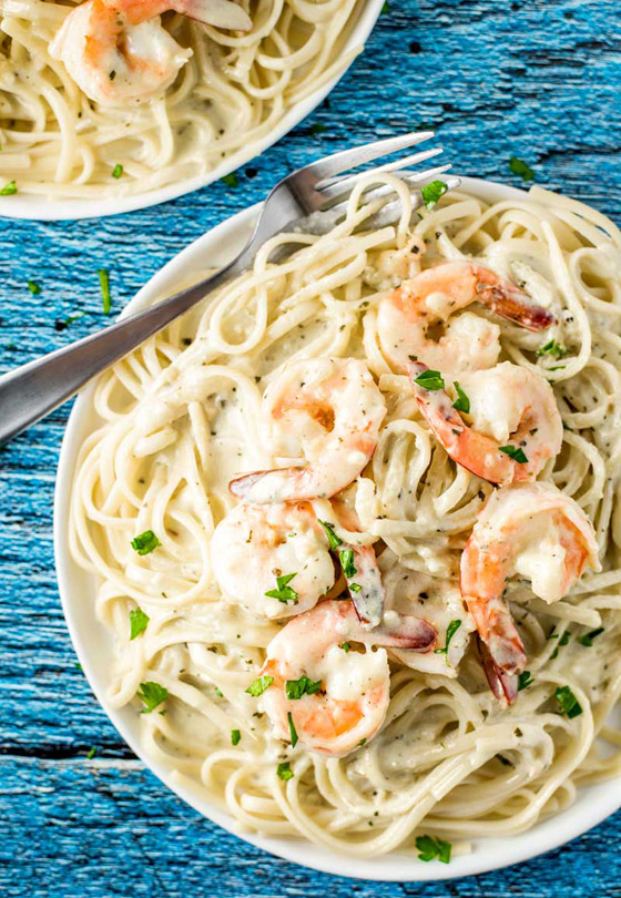 إليكم طريقة تحضير المكرونة بالجمبري بطعم لذيذ ومميز صورة رقم 10